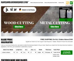 Bandsaw Blade Warehouse
